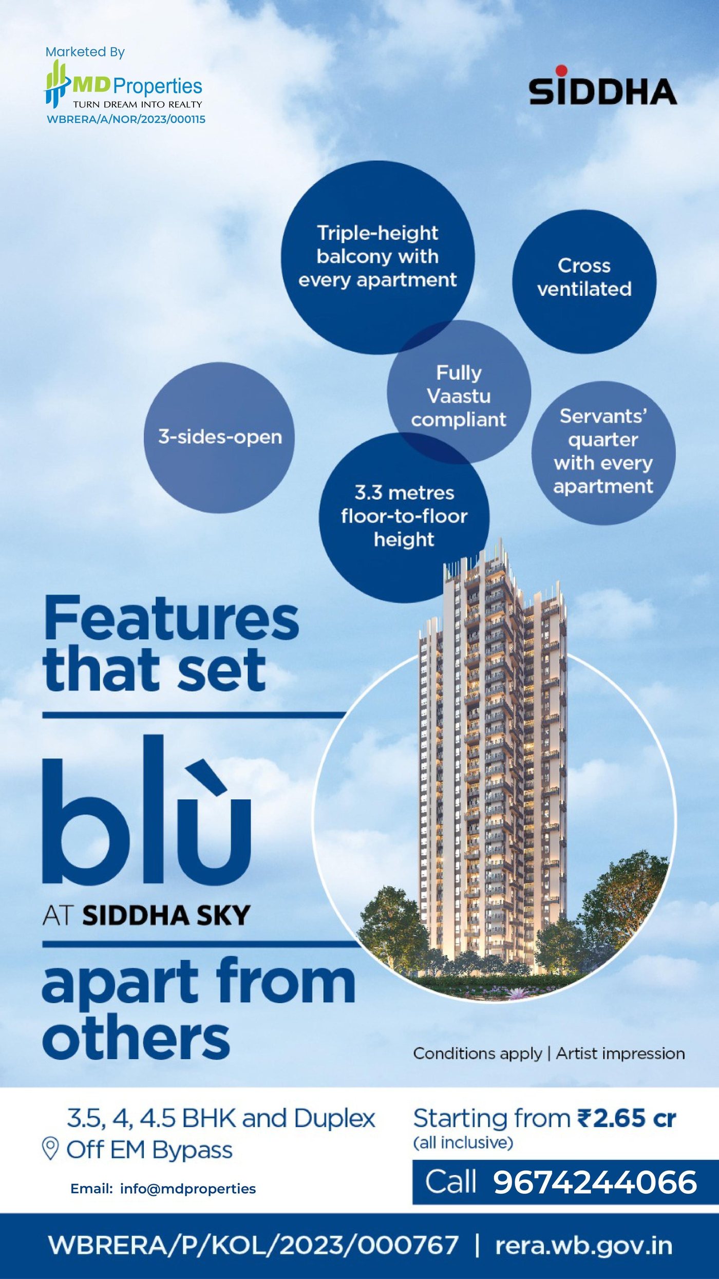 Siddha Sky Blu